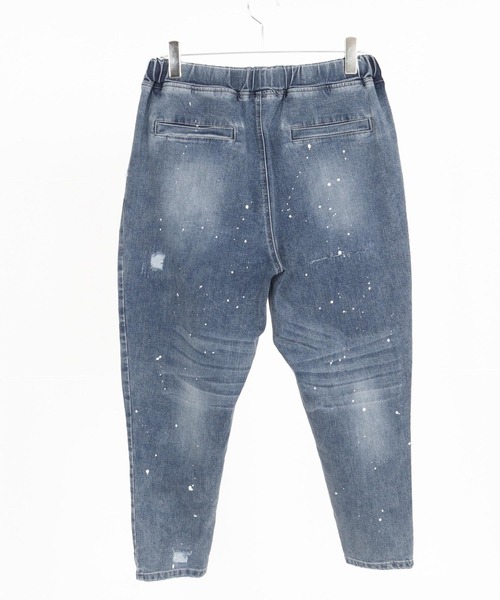 CAMBIO ジーンズ mp13110-Distressed Soft Balloon Silhouette