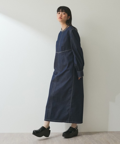 ADAM ET ROPE' サンダル バックベルトクロッグ レディース