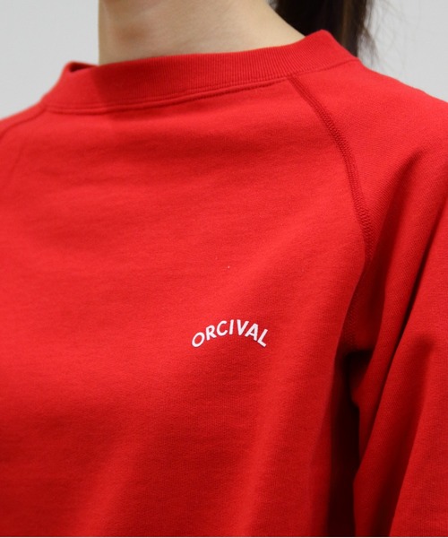 美品　オーシバル　トレーナー　半袖　スウェット　ORCIVAL　クルーネック 02img_o0090396.jpg