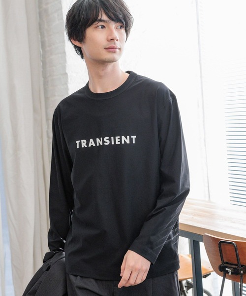 【関税込み】CHLOe NARDIN ブラウン グラフィックTシャツ GLOBAL WORK tシャツ サラサラ快適DRYプリントT/長袖/147300