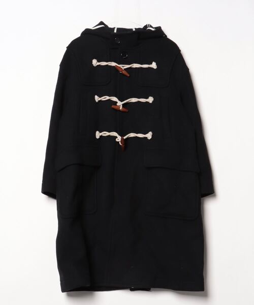 UNDERCOVER ポケットダッフルダウンコート UNDERCOVER（アンダーカバー） ダッフルコート 1 ブラック メンズ