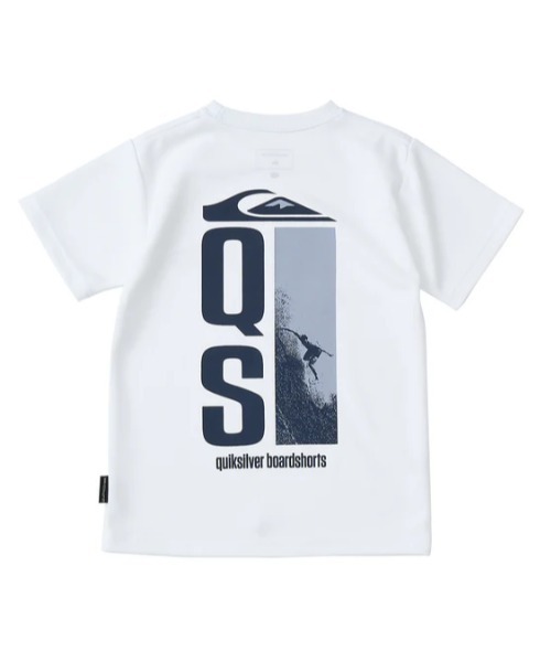 ラッシュガード QUIK DROP SS YOUTH /クイックシルバーキッズバックプリント半袖ラッシュガード（水着） キッズ 子供 男の子 | Quiksilver | 01