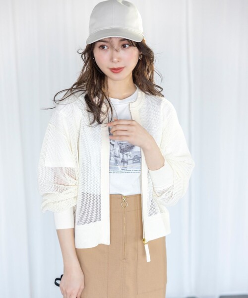 メッシュニットブルゾン（ファッション）のおすすめ人気商品一覧