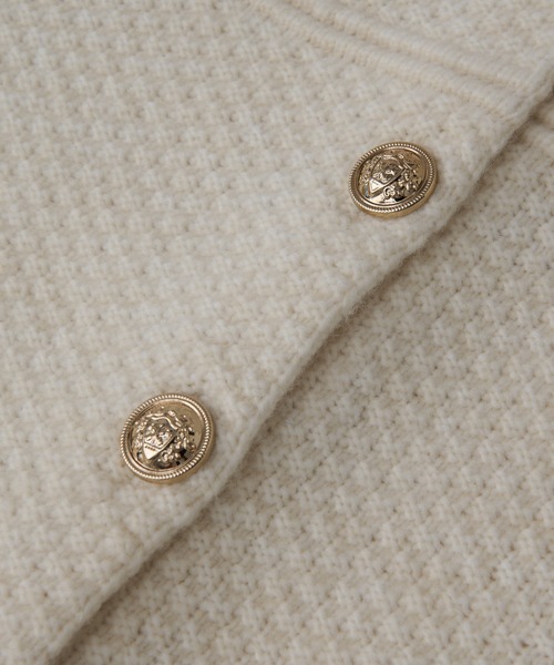 「RIVE DROITE」 ニットカーディガン FREE オフホワイト レディース_画像8