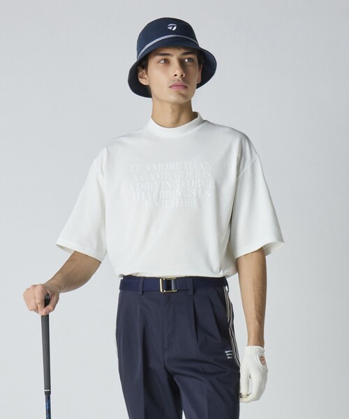 テーラーメイド United Arrows コラボ モックネック TaylorMade tシャツ 「別注」「TaylorMade×UNITED ARROWS」 ユニ