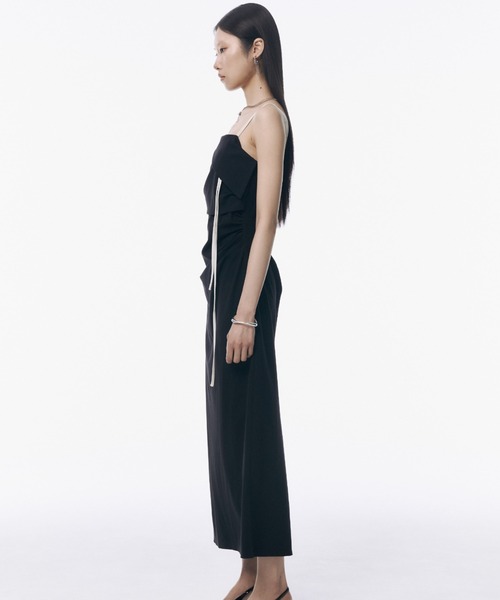 【新品】JOSE MOON アシンメトリージャージドレス　ワンピース JOSE MOON ワンピース ASYMMETRY JERJEY DRESS/アシンメトリー