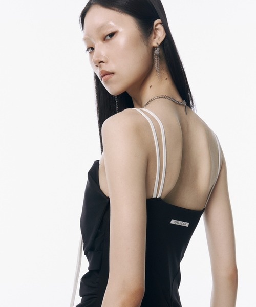 【新品】JOSE MOON アシンメトリージャージドレス　ワンピース JOSE MOON ワンピース ASYMMETRY JERJEY DRESS/アシンメトリー