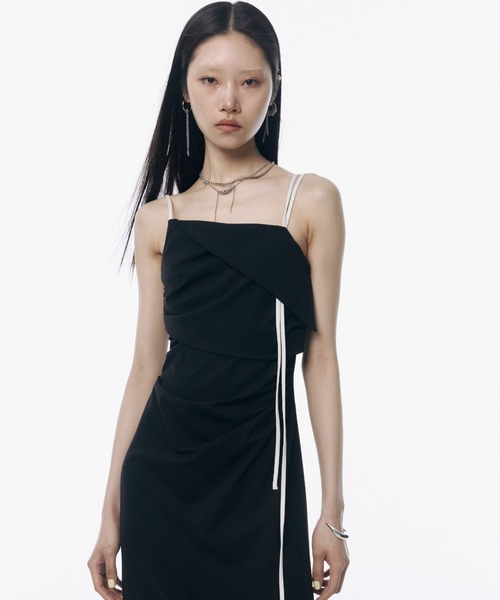 【新品】JOSE MOON アシンメトリージャージドレス ワンピース JOSE MOON ワンピース ASYMMETRY JERJEY DRESS/アシンメトリー