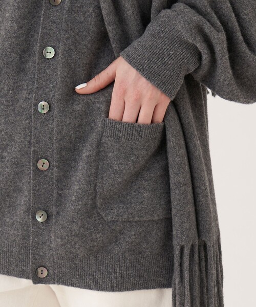 「GALERIE VIE」 長袖ニット FREE ホワイト レディース_画像9