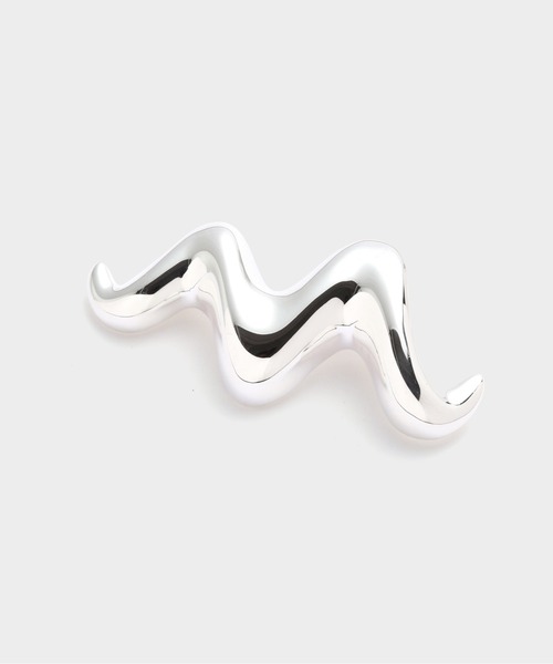 ブローチ 「JAMIRAY / ジャミレイ」WAVE SCULPTURE BROOCH レディース メンズ
