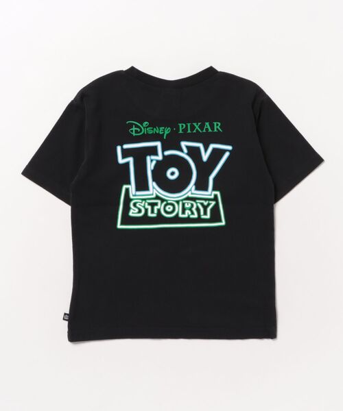 Disney tシャツ 「綿100％」 親子お揃い ディズニー ネオン