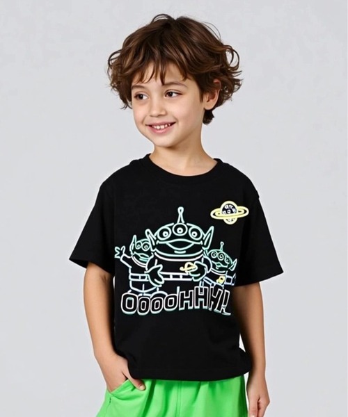 子供用キャラクターTシャツ Disney（ディズニー） tシャツ キッズ 半袖 子供服 トップス