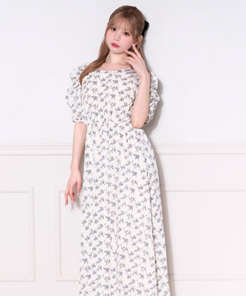 11万 新品 トリーバーチ タフタ 花柄 ワンピース パフスリーブ 0 11万 新品 トリーバーチ タフタ 花柄 ワンピース パフスリーブ 0