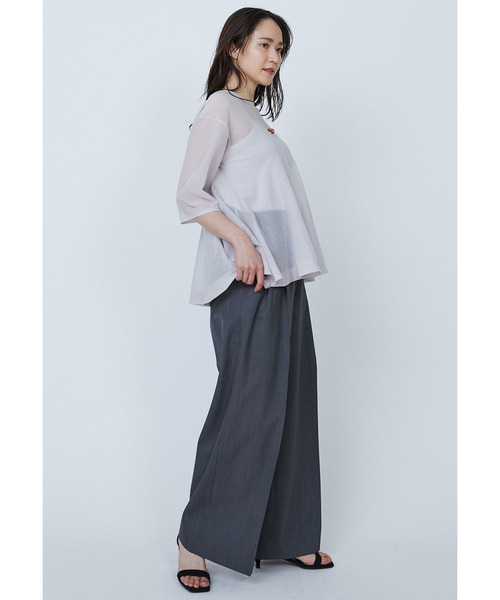 1er Arrondissement ニット セーター ラッフルヘムニットプルオーバー