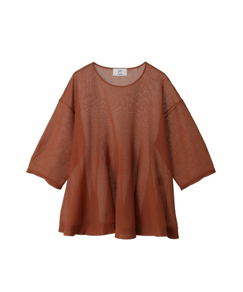 1er Arrondissement ニット セーター ラッフルヘムニットプルオーバー