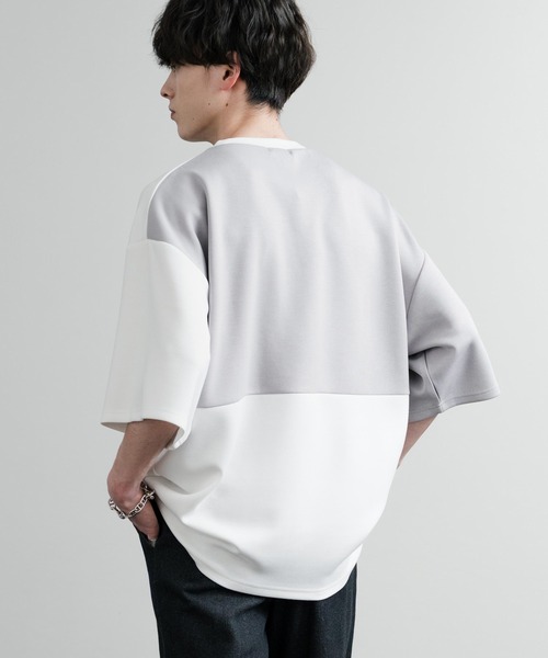 Rocky Monroe tシャツ オーバーサイズ接触冷感とろみポンチ切替