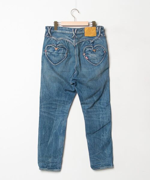 [RNA] обработка Denim брюки SMALL темно-синий женский 