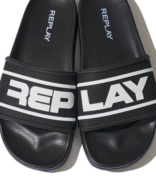 新品　REPLAYサンダル　38　イタリア製 REPLAY】レディース35(23cm)サイズ◇イタリア製夏のアンクル