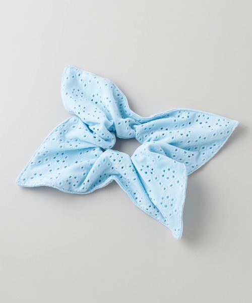 【BOYY】スクエアシュシュ グリーン Square Scrunchy | Leather Pouches - BOYY ™