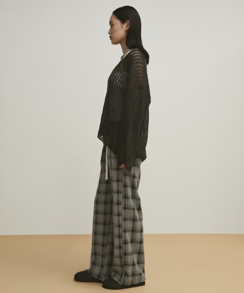 「MERLOT」 長袖ニット FREE イエロー レディース_画像3