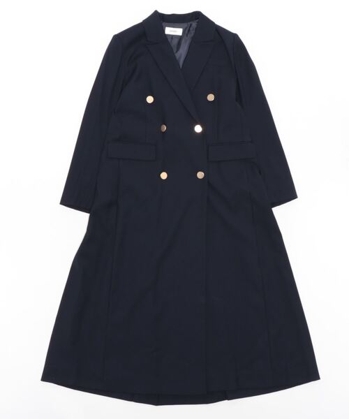 snidel ネイビー　ショートコート SNIDEL（スナイデル）の「ウールショートPコート（その他アウター