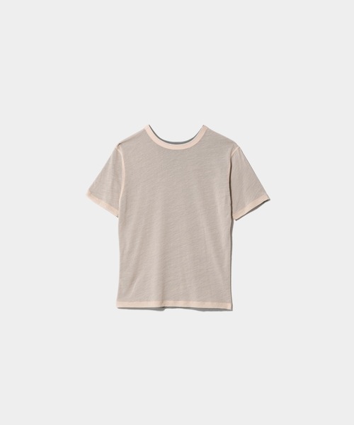tシャツ ビューティフルピープル beautiful people flip sheer jersey    logo print T-shirt レ