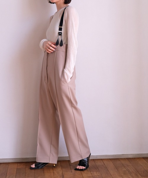 AKTE ストラップワイドパンツ ストラップワイドパンツ（その他パンツ）｜AKTE（アクテ）の