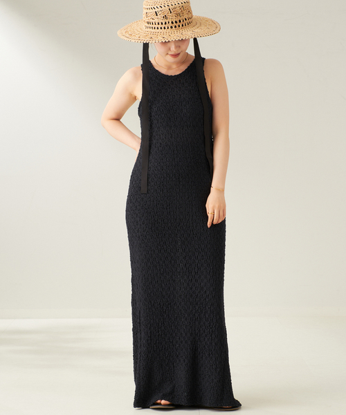 CURRENTAGE ワンピース plage ワンピース CURRENTAGE / カレンテージ LACY KNIT