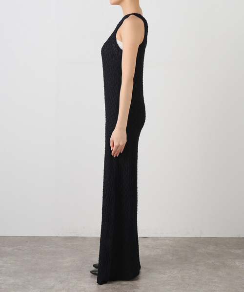 CURRENTAGE ワンピース CURRENTAGE/カレンテージ】LACY KNIT one piece｜martinique