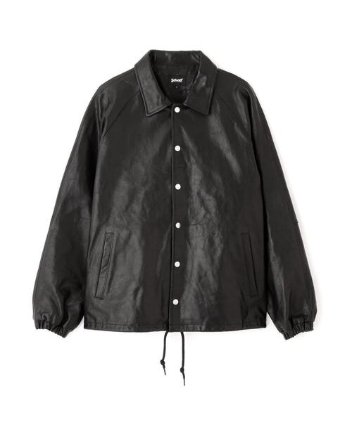 Schott Leather coach jkt 新品 タグ付 Schott N.Y.C 革ジャン ライダース Schott/ショット/LEATHER
