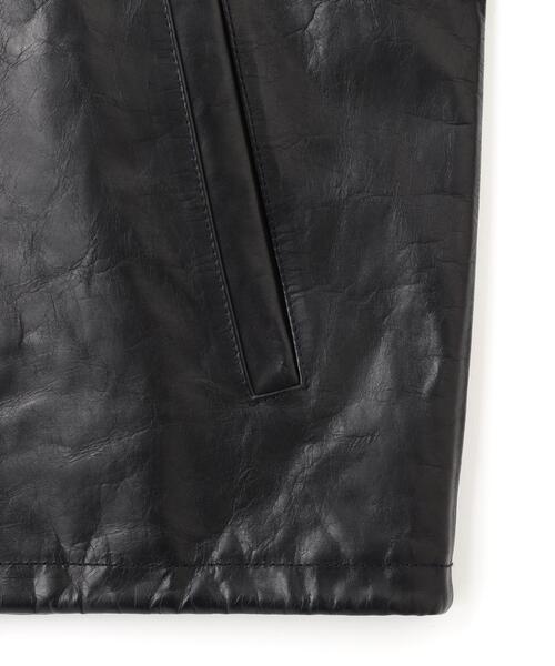 革ジャン ライダース Schott/ショット/LEATHER COACH JACKET/レザー コーチジャケット メンズ レディースの画像