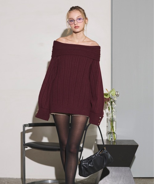 loin nuit ドルマンスリーブデザインジャケット ラベンダー 「loin