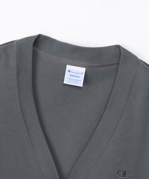 Champion / カーディガン(薄手)/M/コットン/GRY/無地 Champion（チャンピオン） カーディガン 「Champion/チャンピオン