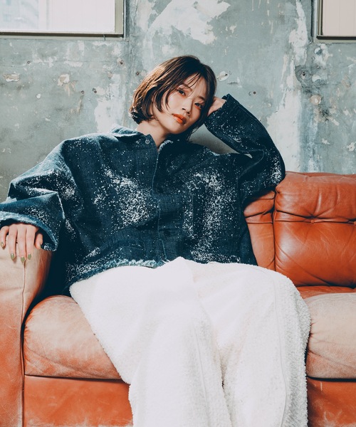 mintdesigns（ミントデザインズ） ワイドパンツ パンツ FEATHER LACE