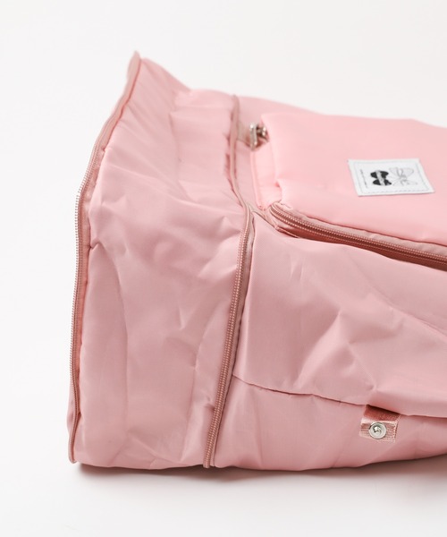 REO ピンク ボストンバッグ URBAN CHERRY ボストンバッグ 「2段階広げられる」小さく