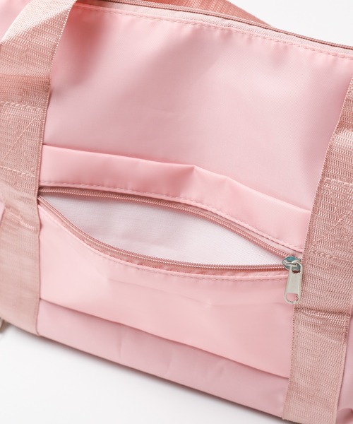 REO ピンク ボストンバッグ URBAN CHERRY ボストンバッグ 「2段階広げられる」小さく