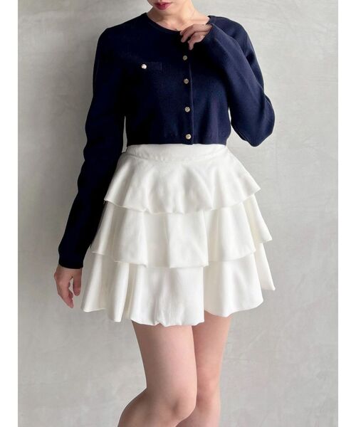 RESEXXY（リゼクシー） スカート ヘムバルーンフリルミニスカート