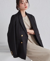 RANAN（ラナン） ジャケット テーラードジャケット 「洗える」ゴールド