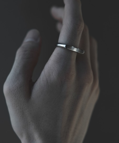 leline 指輪 リング Soft wave ring / ソフトウェーブリング メンズ
