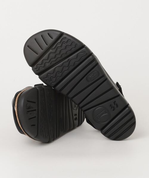 「CAMPER」 フラットサンダル 22.0cm ブラック レディース_画像3