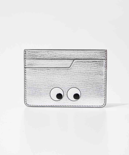 ANYA HINDMARCH カードケース Card Case Eyes in Metallic Capra