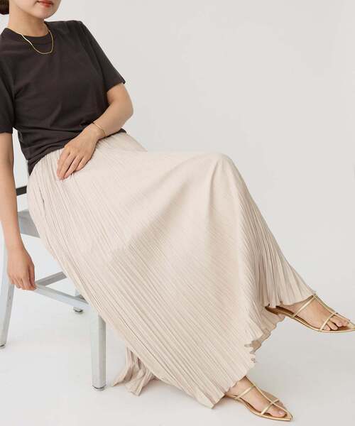 まあ　HER. ワッシャー素材スカート IENA スカート キャッチワッシャースカート : ZOZOTOWN Yahoo!店