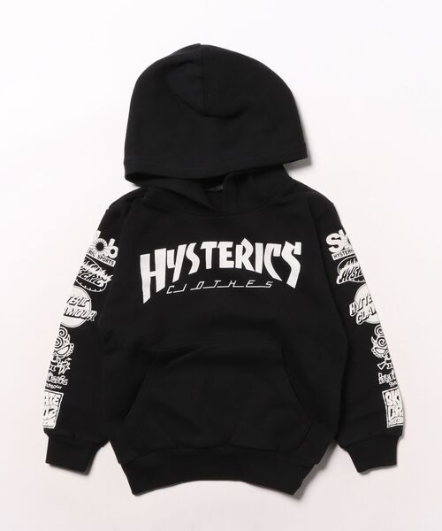 HYSTERIC MINI パーカー GRAPHIC ALLOVER 裏毛パーカー キッズ 子供服