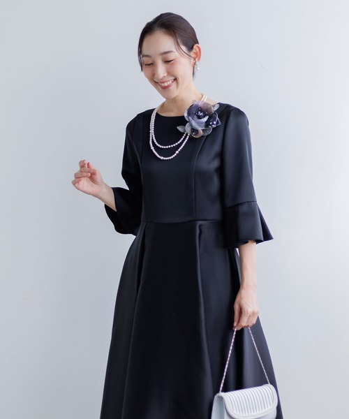 【タイムセール本日中】kaene オケージョンドレス kaene公式オンラインストア スパンコールアネモネドレス / 100924 結婚