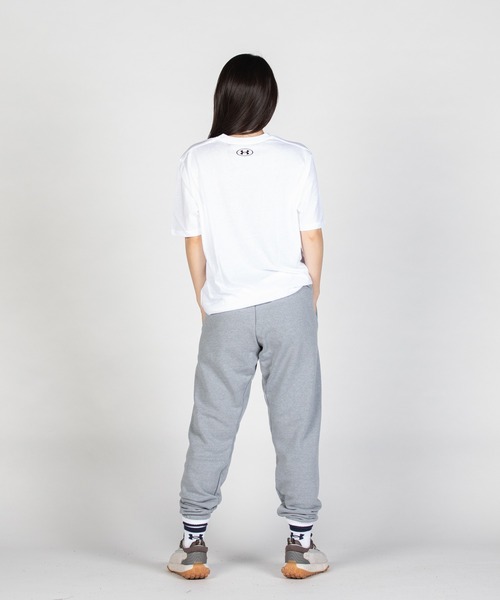 「UNDER ARMOUR」 半袖Tシャツ M ホワイト メンズ
