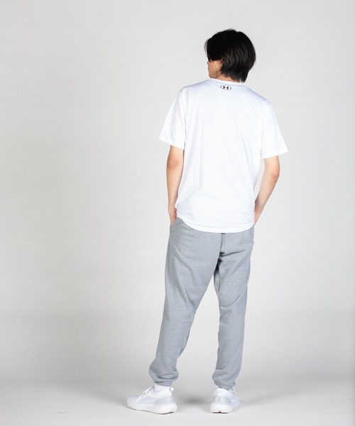 「UNDER ARMOUR」 半袖Tシャツ M ホワイト メンズ