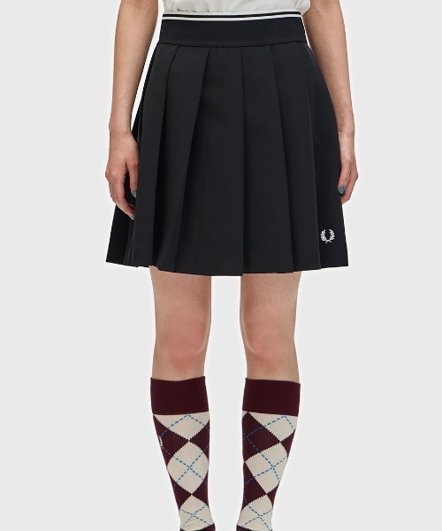 FRED PERRY（フレッドペリー） スカート Tipped Pleated Skirt