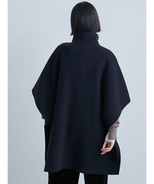 MIESROHE（ミースロエ） ポンチョ 接結フードポンチョCT レディース