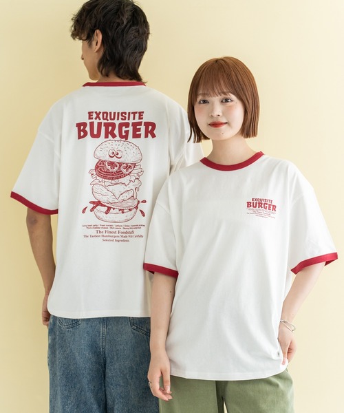 Quash tシャツ フードキャラプリントTシャツ メンズ レディース