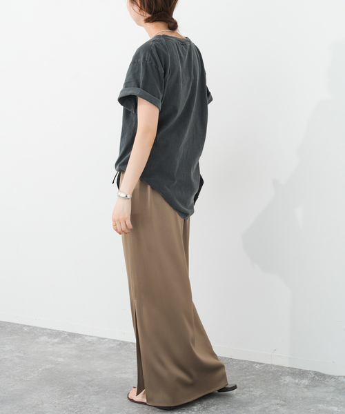 Spick＆Span スカート 「追加」サテンイージースカート